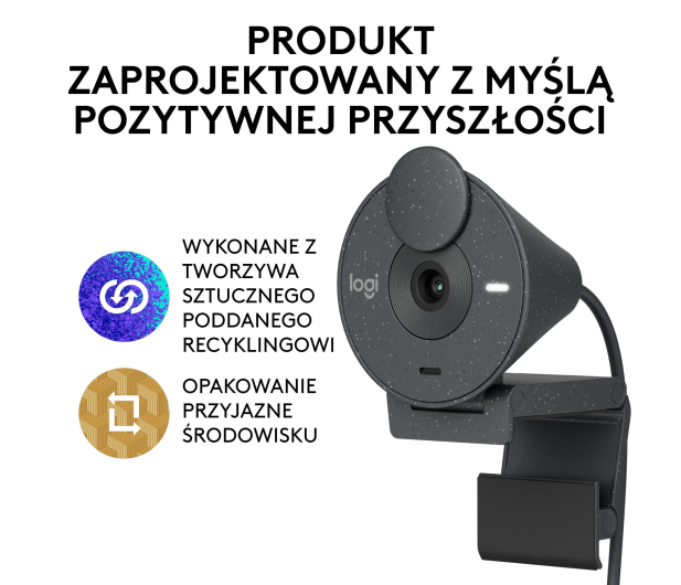 Logitech Brio 300 grafit - 1110358 - zdjęcie 13